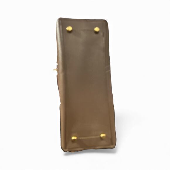 Coach Willow Tote Bag in Color-block Polished Pebble Leather - Picture 6 of 13